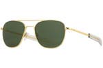 Γυαλια Ηλιου American Optical ORIGINAL PILOT Gold Green Crystal Polarized U.S.A.
