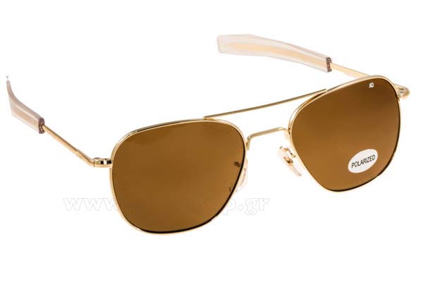 Γυαλιά American Optical ORIGINAL PILOT Gold Brown Crystal Polarized U.S.A.