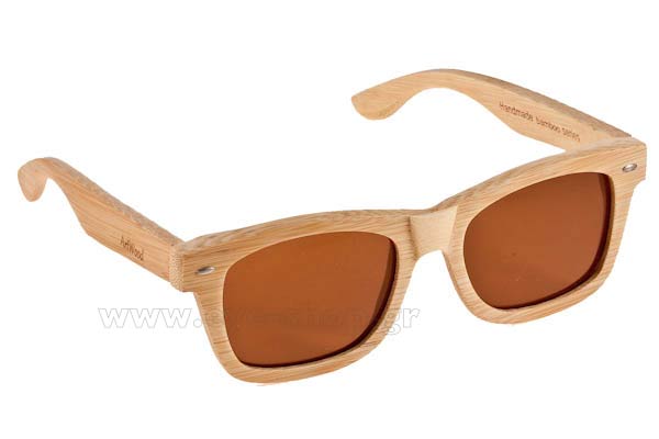 Γυαλιά Artwood Milano MyWay 04 Brown Polarized Natural Bamboo -