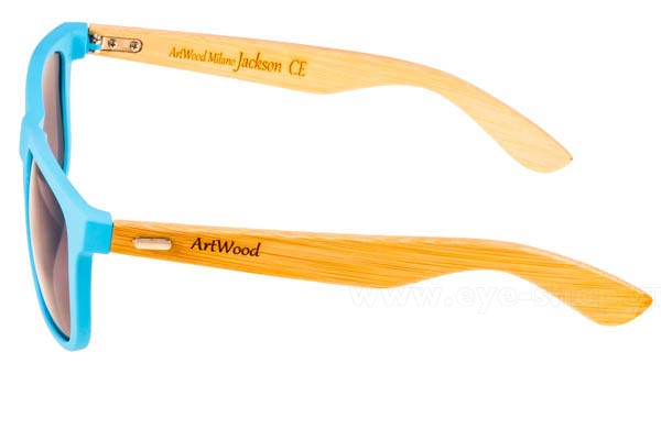 Artwood Milano μοντέλο Jackson στο χρώμα Cyan Bamboo Temples