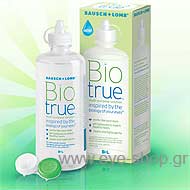 ÏðôéêÜ ÕãñÜ Öáêþí åðáöÞò Bausch-Lomb Biotrue Solution 300ml  ÔéìÞ: 12,00