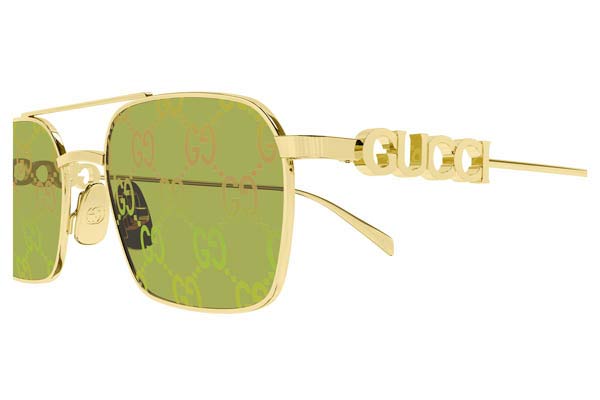 Gucci μοντέλο GG1804S στο χρώμα 002 gold gold green