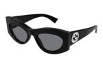 Λεπτομέρειες - Οπτικά Γυαλιά Ηλίου Gucci GG1843S 001 black black smoke Τιμή: 323.00