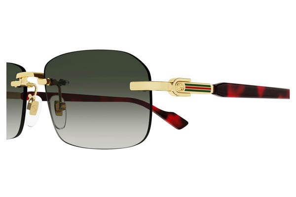 Gucci μοντέλο GG1221S στο χρώμα 006 gold havana grey