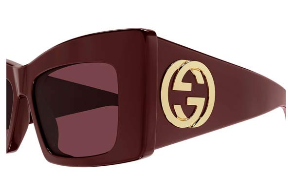 Gucci μοντέλο GG1842S στο χρώμα 005 burgundy burgundy red