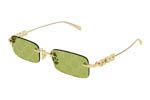 Λεπτομέρειες - Οπτικά Γυαλιά Ηλίου Gucci GG1808S 003 gold gold grey Τιμή: 350.00