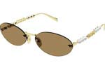 Λεπτομέρειες - Οπτικά Γυαλιά Ηλίου Gucci GG1922S 003 gold gold brown Τιμή: 418.00