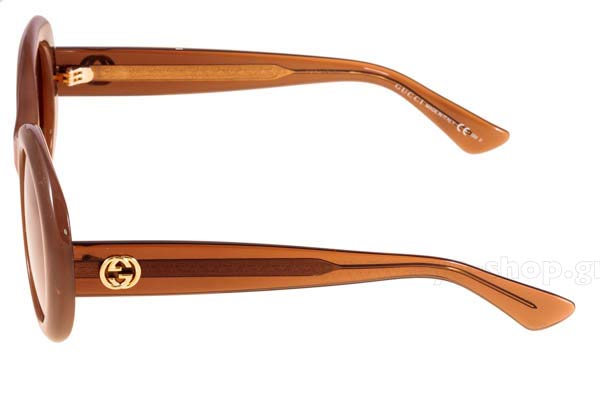 Gucci μοντέλο GG3815 S στο χρώμα R3V  (JD)	BROWN MOP (BROWN SF)