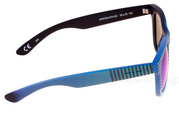 Italia Independent μοντέλο I PLASTIC 0090T3D στο χρώμα STR.022 Blue Thermic