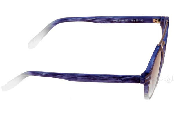 Italia Independent μοντέλο I PLASTIK 0920 στο χρώμα BHM.022 BLUE FLAT