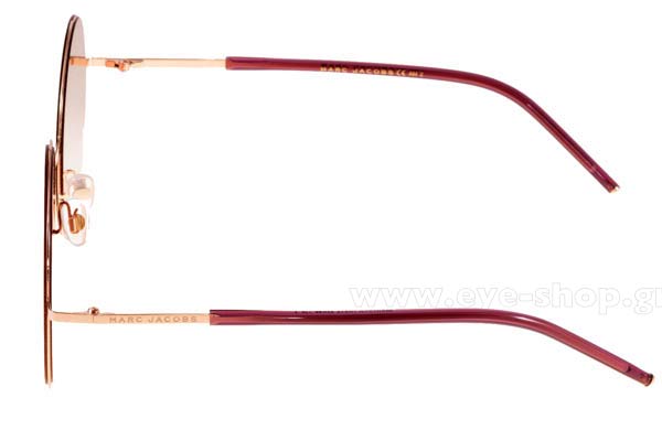 Marc Jacobs μοντέλο Marc 34 S στο χρώμα TM0  (V5)	GOLD BURG (BURGUNDY ORANGE)	56	5