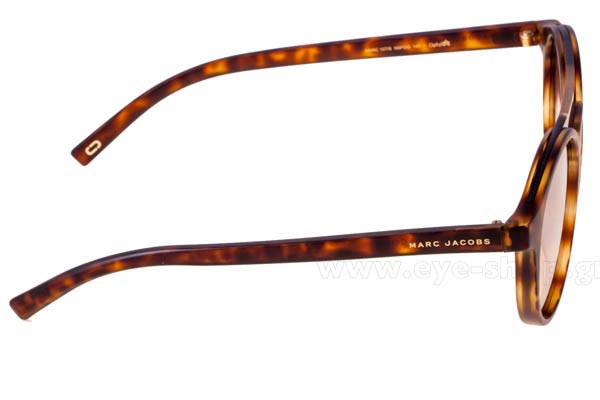 Marc Jacobs μοντέλο MARC 107 S στο χρώμα N9PGG 	MATT HVNA (BRW OCHR SIL SP)