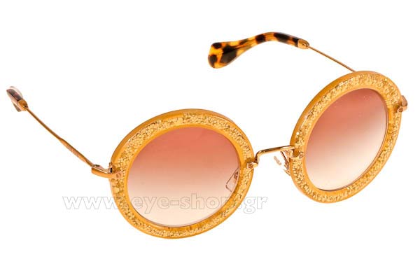 Γυαλιά Miu Miu 13NS TKD0A7 Gold Glitter
