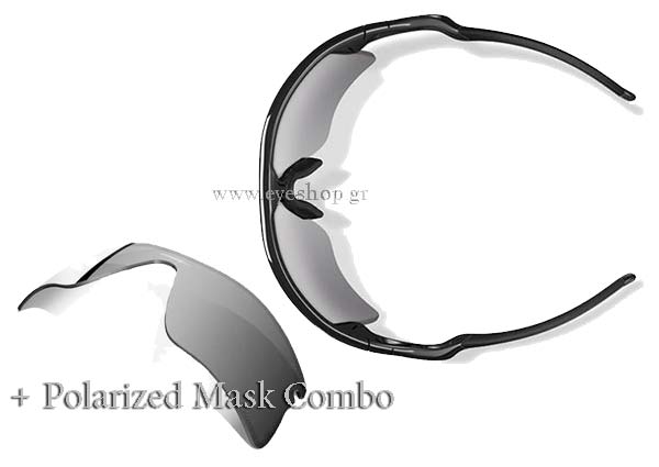 Oakley μοντέλο RADAR στο χρώμα ® RANGE ™ 9056 09-664  2nd mask Black Iridium Polarized