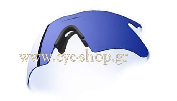 Oakley μοντέλο M FRAME στο χρώμα 3 - Μάσκα Heater 9058C 06-242 Ice Iridium (η μύτη δεν συμπεριλαμβάνεται)