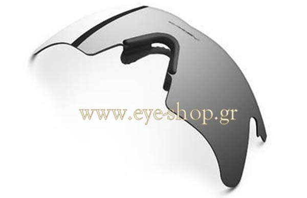 Γυαλιά Oakley M FRAME 3 - Μάσκα Heater 9058C 06-753 Black Iridium ασημί καθρέφτης (η μύτη δεν συμπεριλαμβάνεται)