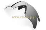 Γυαλια Ηλιου Oakley M Frame 3 - Μάσκα Heater 9058C 06-753 Black Iridium ασημί καθρέφτης (η μύτη δεν συμπεριλαμβάνεται)