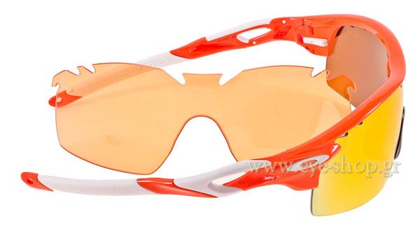Oakley μοντέλο Radarlock στο χρώμα XL 9170 02 Fire Iridium Polarized® Vented Blood Orange
