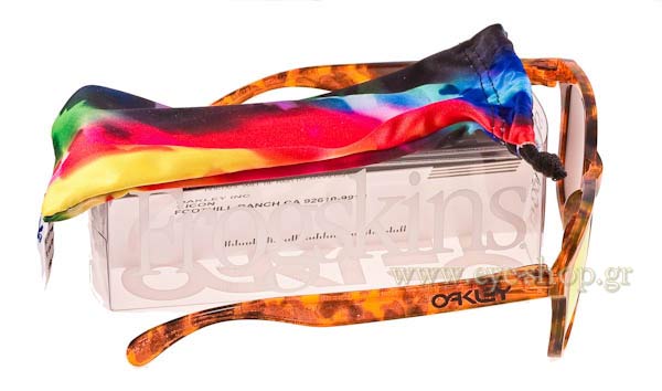 Oakley μοντέλο Frogskins 9013 στο χρώμα 24-312 Acid Tortoise Orange Fire Iridium