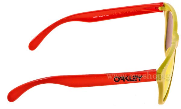 Oakley μοντέλο Frogskins 9013 στο χρώμα 24-361 Aquatique Lagoon Fire Iridium
