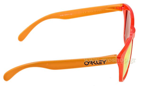 Oakley μοντέλο Frogskins 9013 στο χρώμα 24-359 Aquatique Hotspot Fire Iridium