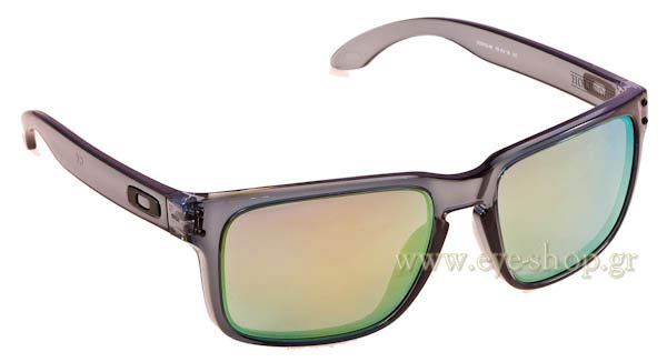 Γυαλιά Oakley Holbrook 9102 46 Crystal Black - Emerald Iridium