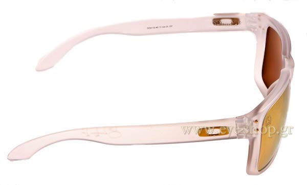 Oakley μοντέλο Holbrook 9102 στο χρώμα 42 Polarized Gold Series shaun White - Clear- 24kGold Iridium