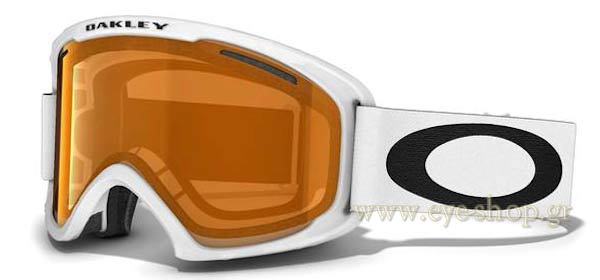 Oakley μοντέλο O2 XL SNOW στο χρώμα OO7045 59-362 Matte White-Persimmon