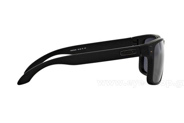 Oakley μοντέλο Holbrook 9102 στο χρώμα 63  Matte Black - Iridium