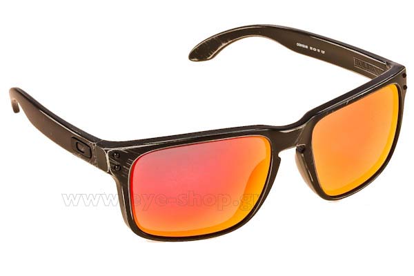 Γυαλιά Oakley Holbrook 9102 56 Black Decay Ruby Iridium