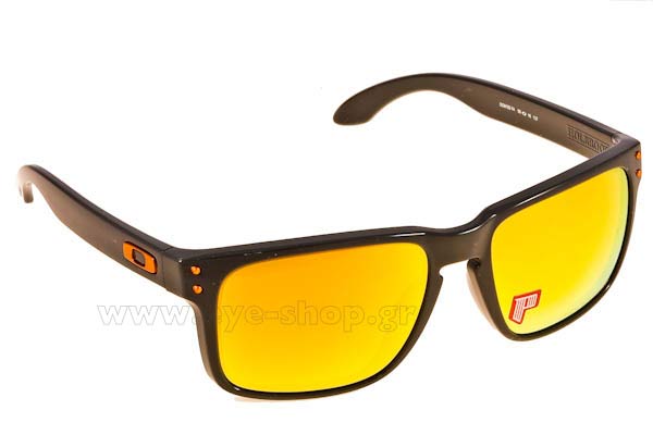 Γυαλιά Oakley Holbrook 9102 74 Fire Iridium Polarized