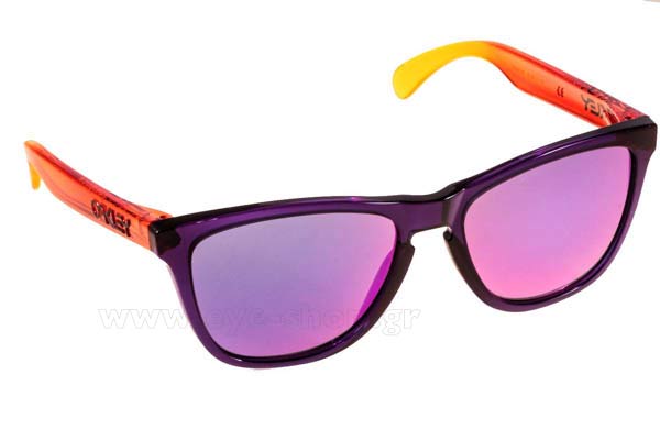 Γυαλιά Oakley Frogskins 9013 45 Purple Red iridium
