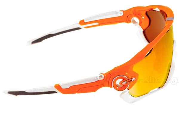 Oakley μοντέλο JAWBREAKER 9290 στο χρώμα 09 Orange Fire iridium Polarized