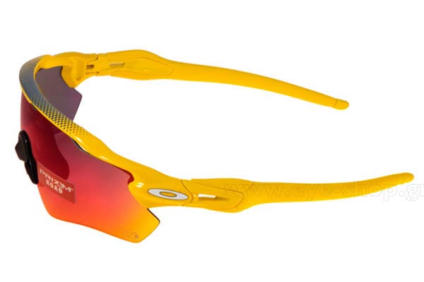 Oakley μοντέλο 9208 RADAR EV PATH στο χρώμα 43 PRIZM ROAD Team Yellow Tour De France