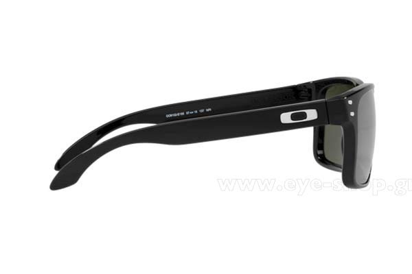 Oakley μοντέλο Holbrook 9102 στο χρώμα E1 Black Prizm Black Iridium
