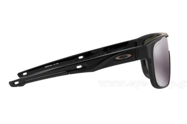 Oakley μοντέλο CROSSRANGE SHIELD 9387 στο χρώμα 02 Mt Black Prizm Black Iridium