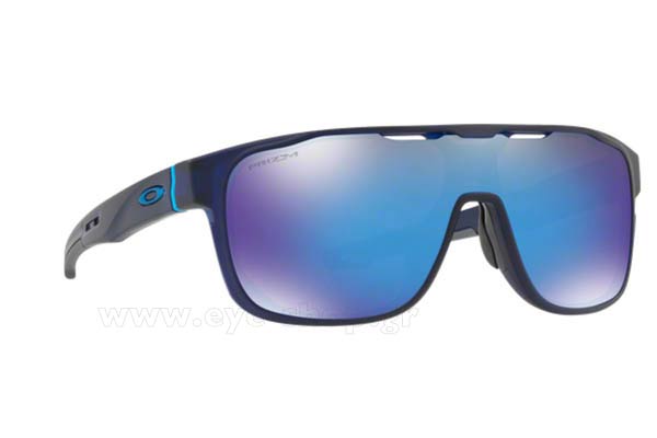 Γυαλιά Oakley CROSSRANGE SHIELD 9387 05 Mt Translucent Blue Prizm Sappire Iridium