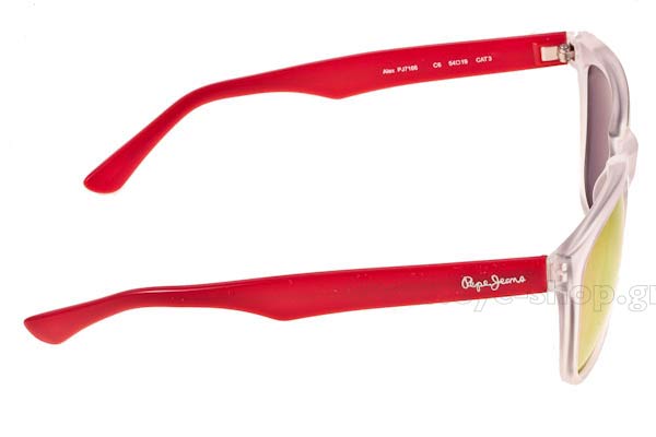 Pepe Jeans μοντέλο ALEX PJ7166 στο χρώμα C6 Transparent - red - Red Mirror