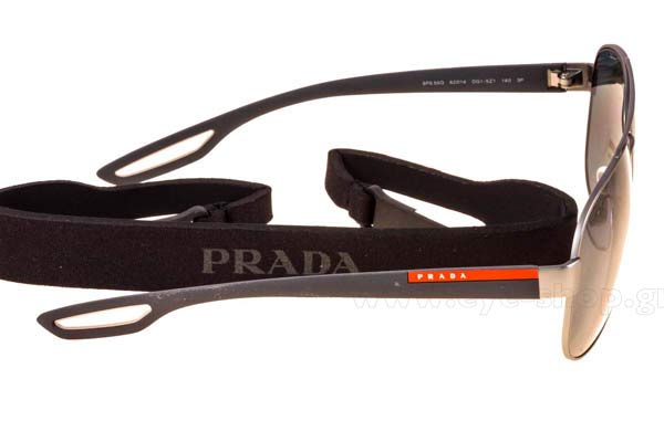 Prada Linea Rossa μοντέλο 55QS στο χρώμα DG15Z1 Polarized