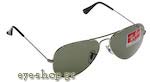 Γυαλια Ηλιου Rayban 3025 Aviator 003/58