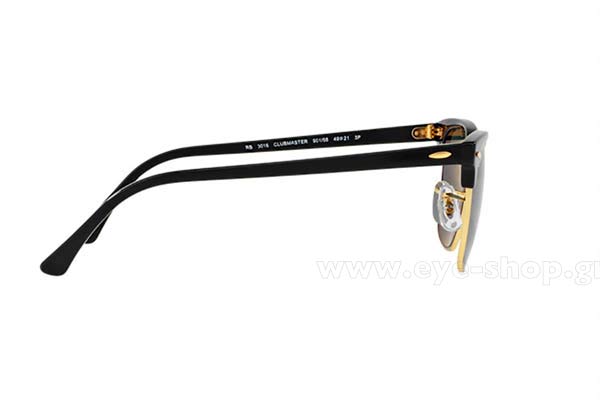 Rayban μοντέλο 3016 Clubmaster στο χρώμα 901/58 Polarized