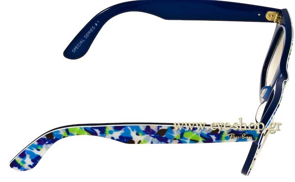 Rayban μοντέλο 2140 Wayfarer στο χρώμα 1021/32 Καταργήθηκε Floral Rare Prints Series1