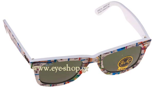 Γυαλιά Rayban 2140 Wayfarer 1033 Καταργήθηκε Subway Rare Prints Series2