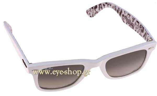 Γυαλιά Rayban 2140 Wayfarer 104832 Comics Rare Prints Series