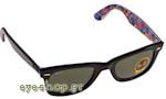 Γυαλια Ηλιου Rayban 2140 Wayfarer 1052 Button Pins Rare Prints Series 4