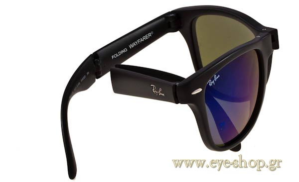 Rayban μοντέλο 4105 Folding Wayfarer στο χρώμα 601S68 Folding