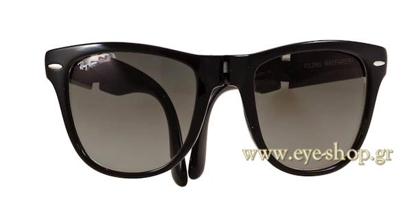 Rayban μοντέλο 4105 Folding Wayfarer στο χρώμα 601/32 Folding