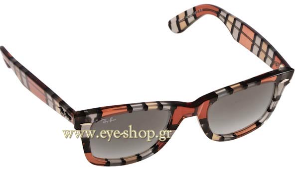 Γυαλιά Rayban 2140 Wayfarer 108332 Blocks Special series 6