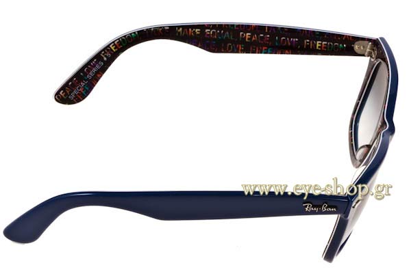 Rayban μοντέλο 2140 Wayfarer στο χρώμα 10923F Typedelic Special series 5