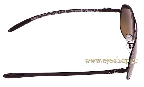 Rayban μοντέλο 8301 στο χρώμα 006/97 polarized carbon fiber